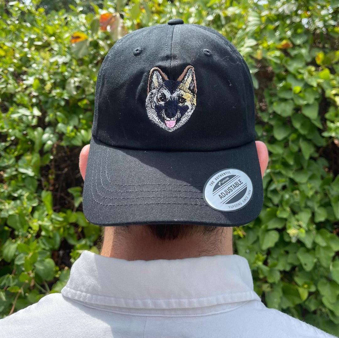 Custom Full-Color Cat Photo Embroidered Hat